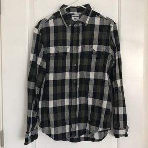 Old Navy Plaid Flannel Shirt Size Medium